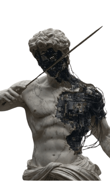 Cyber statue